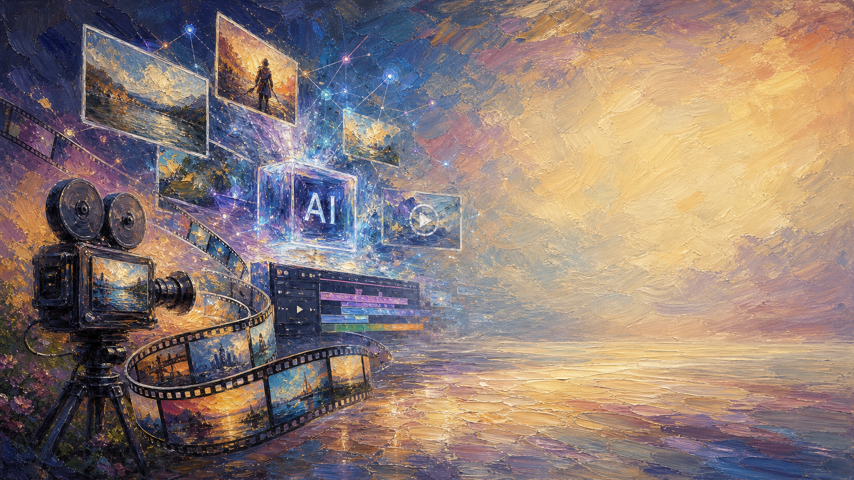 Omni AI Video hero background